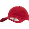 czapka z daszkiem - mod. 6245CM:Red, 100% bawełna, One Size